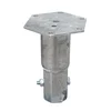 Di Tendenza Fondazione a vite esagonale superiore 180 mm - Al pezzo