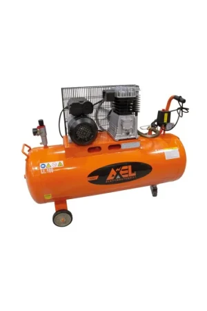 Scelto Dai Clienti COMPRESSORE AXEL 100L 2HP CINGHIA LUBRIFICATO