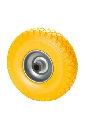 RUOTA CARRELLO SOFT PU GIALLA 260X85 M/FERRO Offerta Limitata