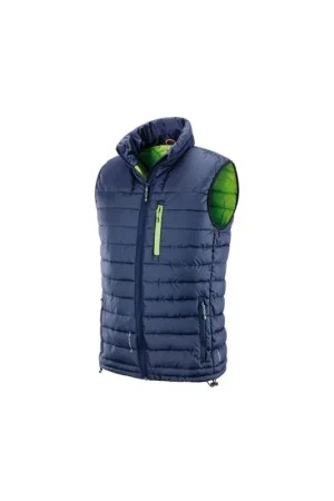 GILET SION POLIEST/PU IMBOTTITO BLU Offerta Speciale