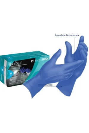 GUANTO LATTICE BLU DAR HR 50PZ Saldi