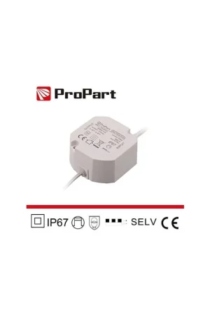 Consegna Rapida Alimentatore LED Stagno ProPart IP67 24V 20W 0.83A