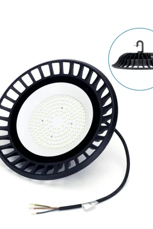 Campana Led UFO Slim 200W IP65 Bianco Freddo 6500K 18000 Lumen Compra Online