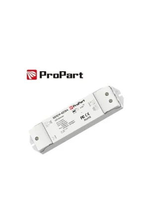Spedizione Espresso Ricevitore Dimmer + pulsante12/24V 1 canale*10A/15A 12-48VDC RF2.4G Propart
