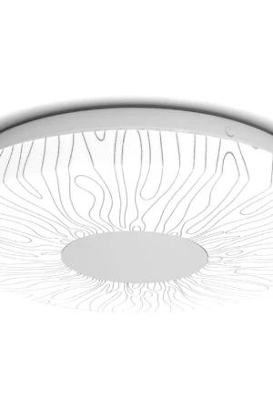 Affare Plafoniera Led da Soffitto 20W 2200lm Luce 3000 o 6000K Paralume Decorato