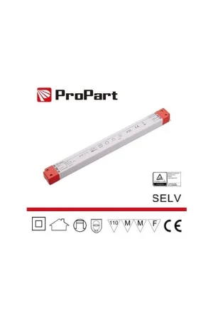 Alimentatore Led Slim ProPart IP20 24V 75W 3.12A Direttamente Dal Produttore
