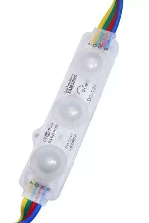 Sconto Moduli Led SMD 12V 1W DC 3 Led IP68 Catena 20pz Per Insegne Luce RGB