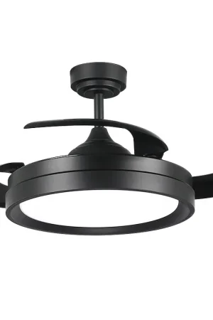 Ultima Occasione Ventilatore Da Soffitto LED 36 + 20W Nero Motore DC CCT