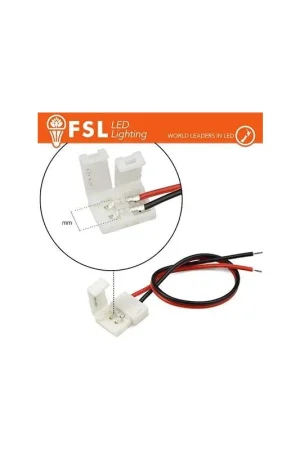 Solo Oggi Connettore Rapido END per Strip 10mm LED monocolore FSL