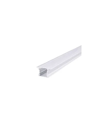 Acquista Ora Profilo in Alluminio da Incasso per Striscia Led Bianco Cover Opale o Trasparente
