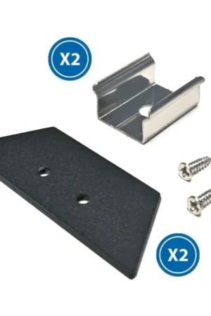 Confezione 2 Tasselli e 2 Graffette Per Profilo In Alluminio A Buon Prezzo