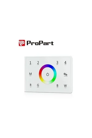 Acquista Ora Telecomando RGB/RGBW 4 zone RF2.4G + DMX512 per scatola 503 Propart
