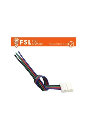 Connettore Rapido END per Strip 10mm LED RGB/RGBW FSL Solo Oggi