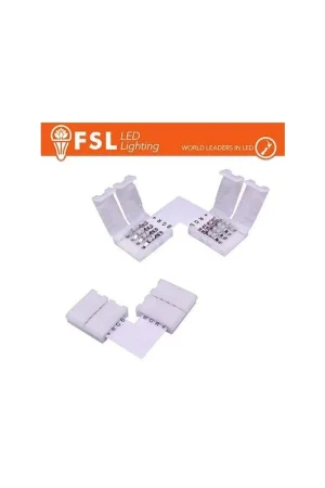 Connettore Rapido L per Strip 10mm LED RGB/RGBW FSL Economico