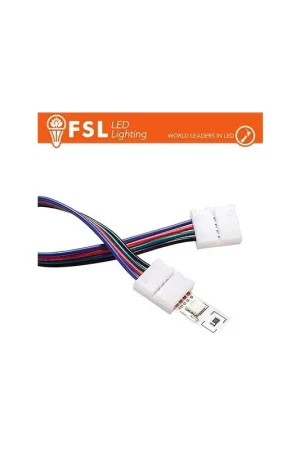 Connettore Rapido 2END per Strip 10mm LED RGB FSL Prezzo Conveniente