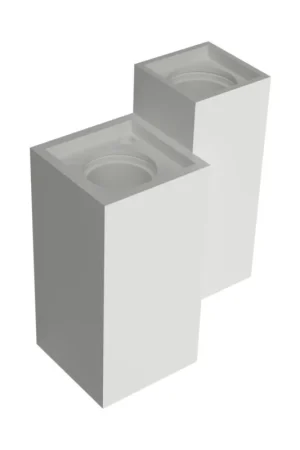 Acquista Ora Applique in Gesso CASSIA Biemissione Per 4 Lampadine GU10