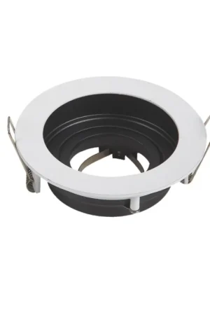 A Buon Prezzo Portafaretto Ghiera Orientabile da incasso 10cm GU10 / MR16 Cornice Tonda Bianca