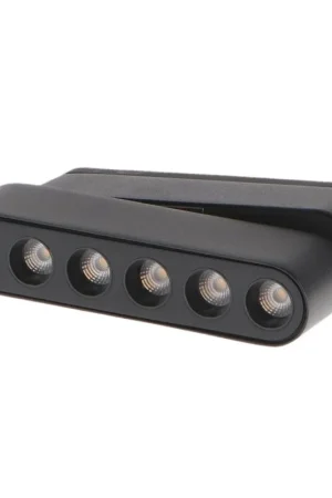 A Buon Prezzo Faretto LED Care Slim Series 6W CCT Per Binario Magnetico Nero 42V