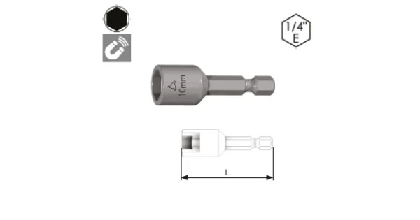 Solo Oggi CHIAVE A BUSSOLA MAGNETICA MM.13 L.45