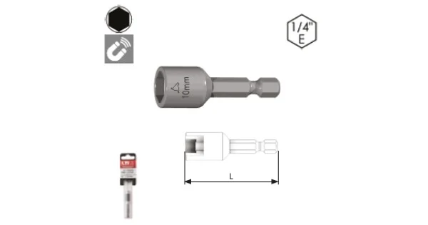 CHIAVE A BUSSOLA MAGNETICA MM.13 L.65 Popolare