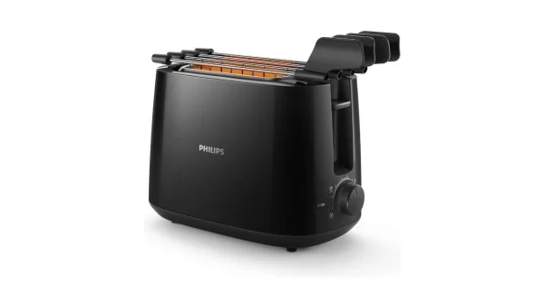 Vendita Finale TOSTAPANE A PINZE 600W DAILY COLLECTION BLACK HD 2583 90 PHILIPS