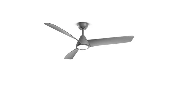 VENTILATORE A SOFFITTO CM.132 3 PALE C/LUCE NORA ART.7204 GR CT Nuovo Arrivo