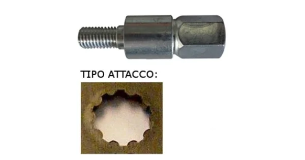 ADATTATORE TIPO F X COPPIA CONICA ART.1604-0415 Promozione Esclusiva