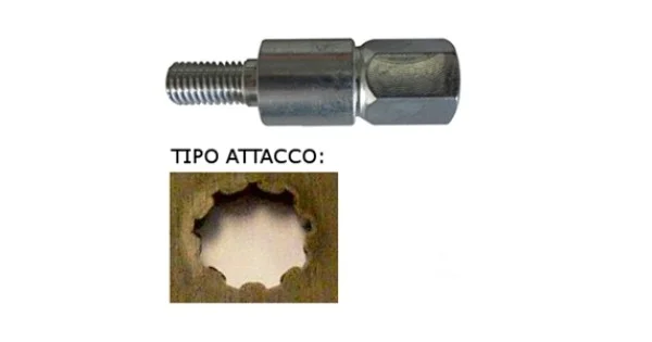 ADATTATORE TIPO A X COPPIA CONICA ART.1604-0410 Popolare