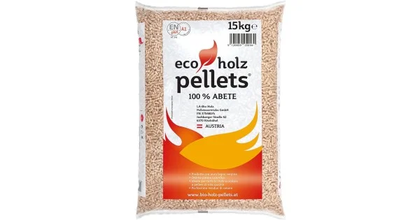 Miglior Prezzo PELLETS ECO HOLZ ABETE CF. 15 KG
