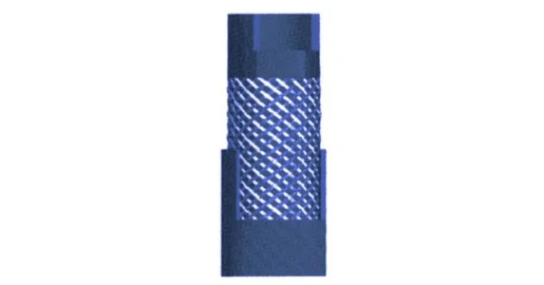 TUBO POLIURETANO RETINATO BLU 8X12 Saldi