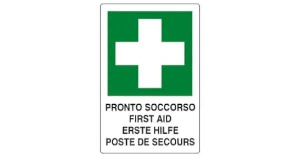 CARTELLO ALL. MM.300X200 PRONTO SOCCORSO Must-Have