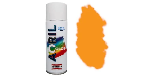 Spedizione Espresso SPRAY ACRILICO GIALLO SEGNALE RAL 1013 ML.400 ART.3976