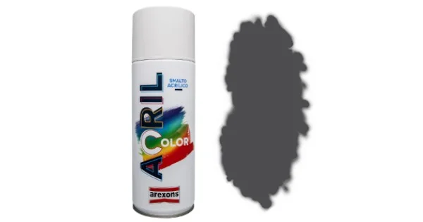 Spedizione Gratuita SPRAY ACRILICO GRIGIO ANTRACITE OPACO RAL 7016 ML.400 ART.3990