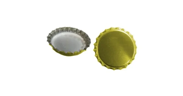 Ultime Pezzi TAPPO CORONA GRANDE MM.29 GIALLO PZ.200