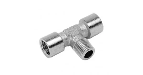 Solo Oggi RACCORDO A T IN OTTONE STAMPATO F-M-F 1/4 ART.29B