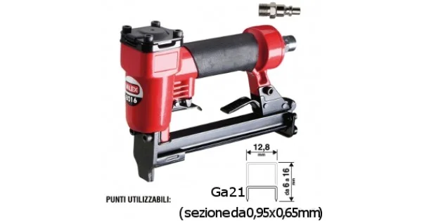 GRAFFATRICE PNEUMATICA 8016 (GRAFFE MM.6-16) Prezzo Scontato