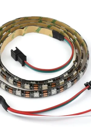 Waveshare Striscia LED RGB digitale WS2812, Alta luminosità, Consumo energetico ridotto ed efficiente, Tagliabile e Programmabile. Saldi