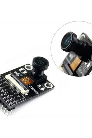 Waveshare Scheda Fotocamera OV5640 (B), 5 Megapixel (2592x1944), Obiettivo Fisheye Economico