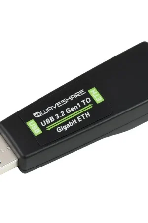 Waveshare Convertitore USB 3.2 Gen1 a Ethernet Gigabit, senza driver Offerta Lampo