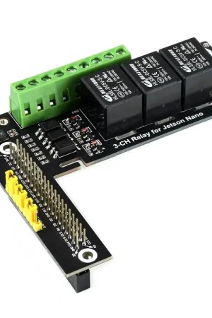 Waveshare Scheda di espansione a 3 relè di qualità progettata per Jetson Nano, isolamento con optoaccoppiatore Prezzo Conveniente