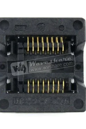 Waveshare OTS-16(20)-1.27-01, presa per test e burn-in Solo Oggi