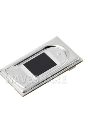 Waveshare Sensore di impronte digitali capacitivo tutto-in-uno a forma rettangolare (F), processore Cortex, comunicazione UART e USB, dimensioni compatte. Prezzo Scontato
