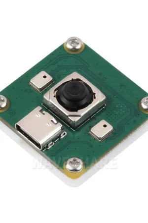 Waveshare Fotocamera USB IMX378 da 12MP (A), supporta output a 30 FPS, migliore sensibilità in condizioni di scarsa illuminazione, senza distorsioni, con microfoni doppi integrati. Scelto Dai Clienti
