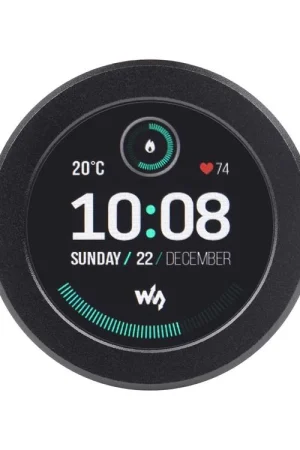 Waveshare Scheda di sviluppo ESP32-S3, con schermo touch LCD circolare da 1,28 pollici, sensore accelerometro e giroscopio, display rotondo, con custodia in metallo CNC. Spedito Oggi