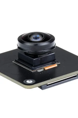 Waveshare Fotocamera con obiettivo fisheye IMX378-190 per Raspberry Pi, 12,3 MP, campo visivo più ampio. Spedizione Espresso