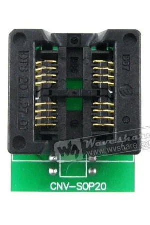 Waveshare SOP8 A DIP8 2-Unità, Adattatore per Programmatore Promozione Esclusiva