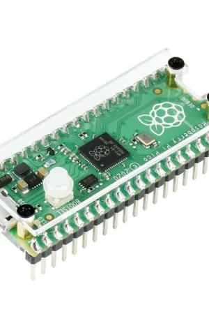 Waveshare Custodia protettiva trasparente in acrilico per Raspberry Pi Pico Reso Gratuito