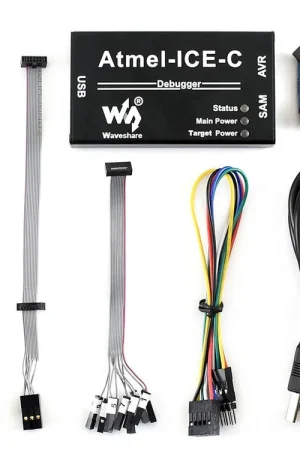 Waveshare Atmel-ICE-C, con PCBA originale all'interno, piena funzionalità, conveniente. Ultima Occasione