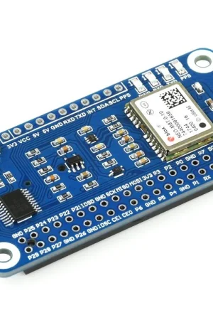 Waveshare Cappello GNSS per il timing NEO-M8T per Raspberry Pi, sincronizzazione con un solo satellite, ricezione simultanea di GPS, Beidou, Galileo, GLONASS. Promozione Esclusiva