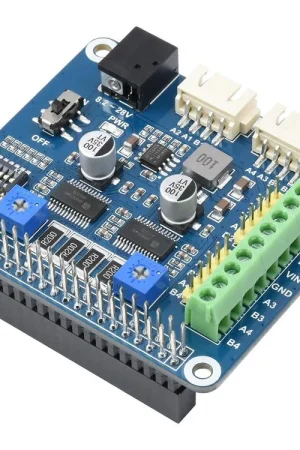 Acquista Ora Waveshare HAT Motore Stepper HRB8825 per Raspberry Pi, Controlla Due Motori Stepper, Fino a 1/32 di Microstepping